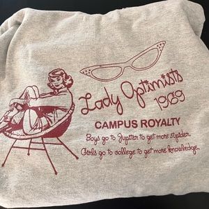 Madhappy rare Lady Optimists sweatshirt